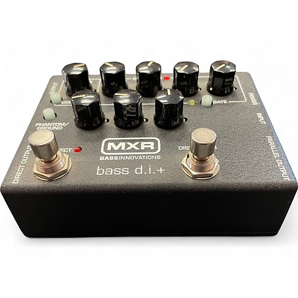 Used MXR M80 Bass Direct Box with Distortion Effect Pedal