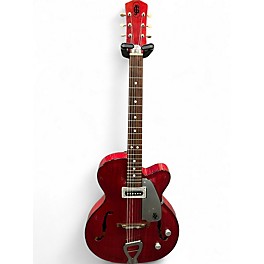 Used Julio Giulietti A2 Red Hollow Body Electric Guitar