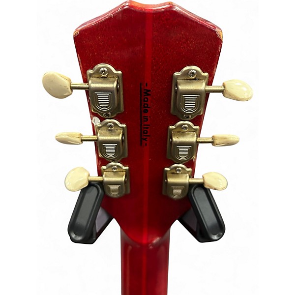 Used Julio Giulietti A2 Red Hollow Body Electric Guitar