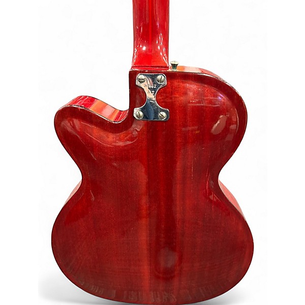 Used Julio Giulietti A2 Red Hollow Body Electric Guitar