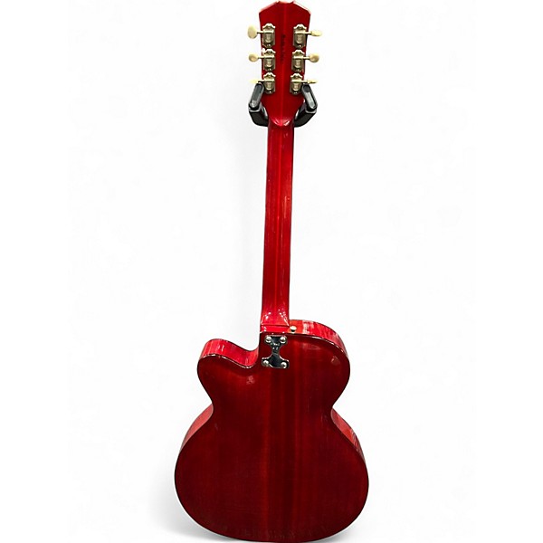 Used Julio Giulietti A2 Red Hollow Body Electric Guitar