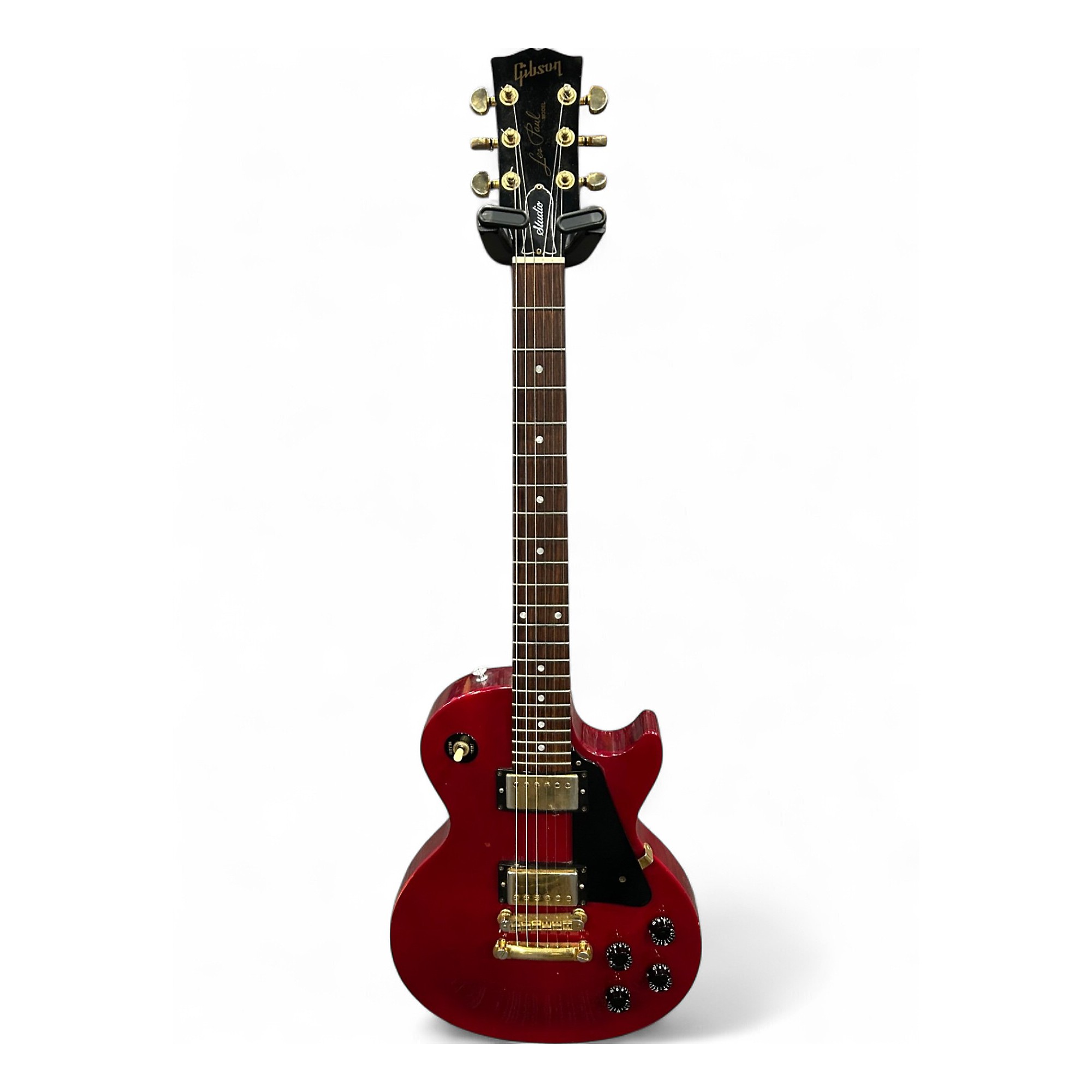 Vintage 1998 Gibson Les Paul Studio Cherry Red Solid Body
