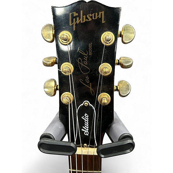 Vintage 1998 Gibson Les Paul Studio Cherry Red Solid Body Electric Guitar