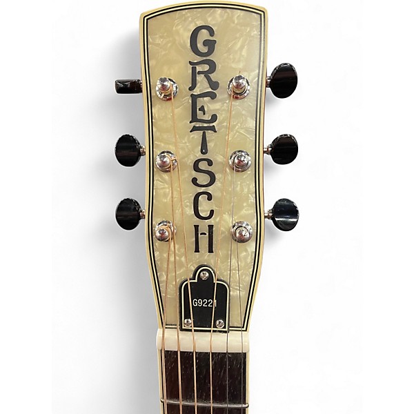 Used Gretsch G9221 Silver Acoustic Guitar