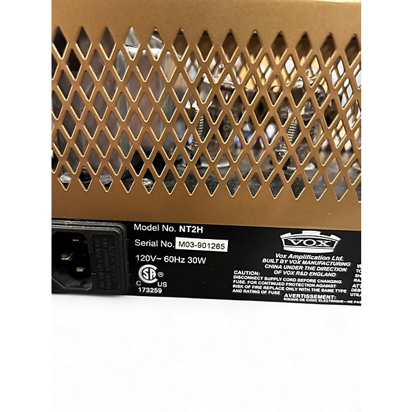 Used VOX NT2H Lil' Night Train Tube Amp Head Tube Guitar Amp Head