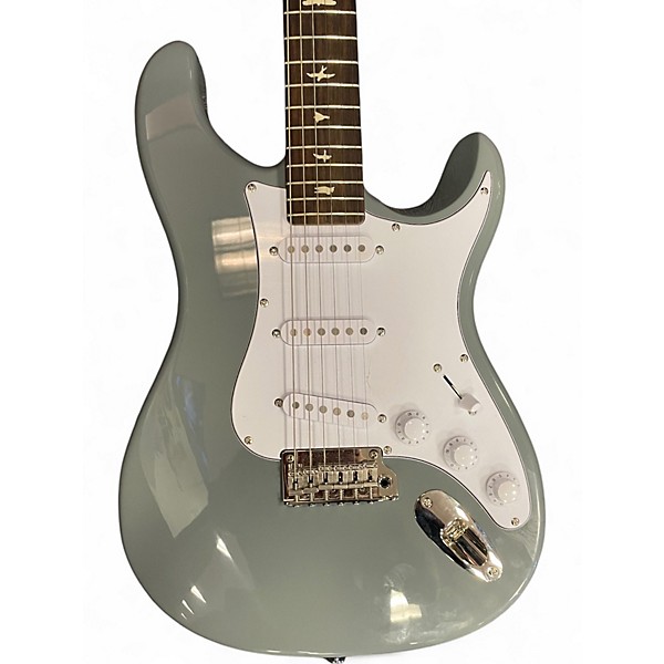 Used PRS SE Silver Sky GREEN Solid Body Electric Guitar