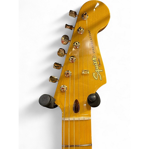 Used Squier 60th Anniversary Classic Vibe 50s Stratocaster Aztec Gold Solid Body Electric Guitar