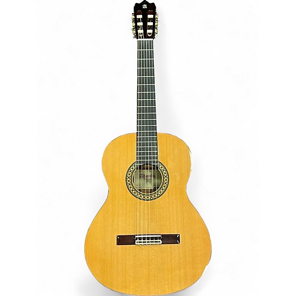 Used Alhambra 4 P Natural Classical Acoustic Guitar