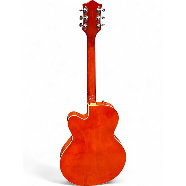 ギター OhMyGoat! / Klirrton Manufaktur Used Gretsch Guitars G5420T Electromatic Orange Stain Hollow