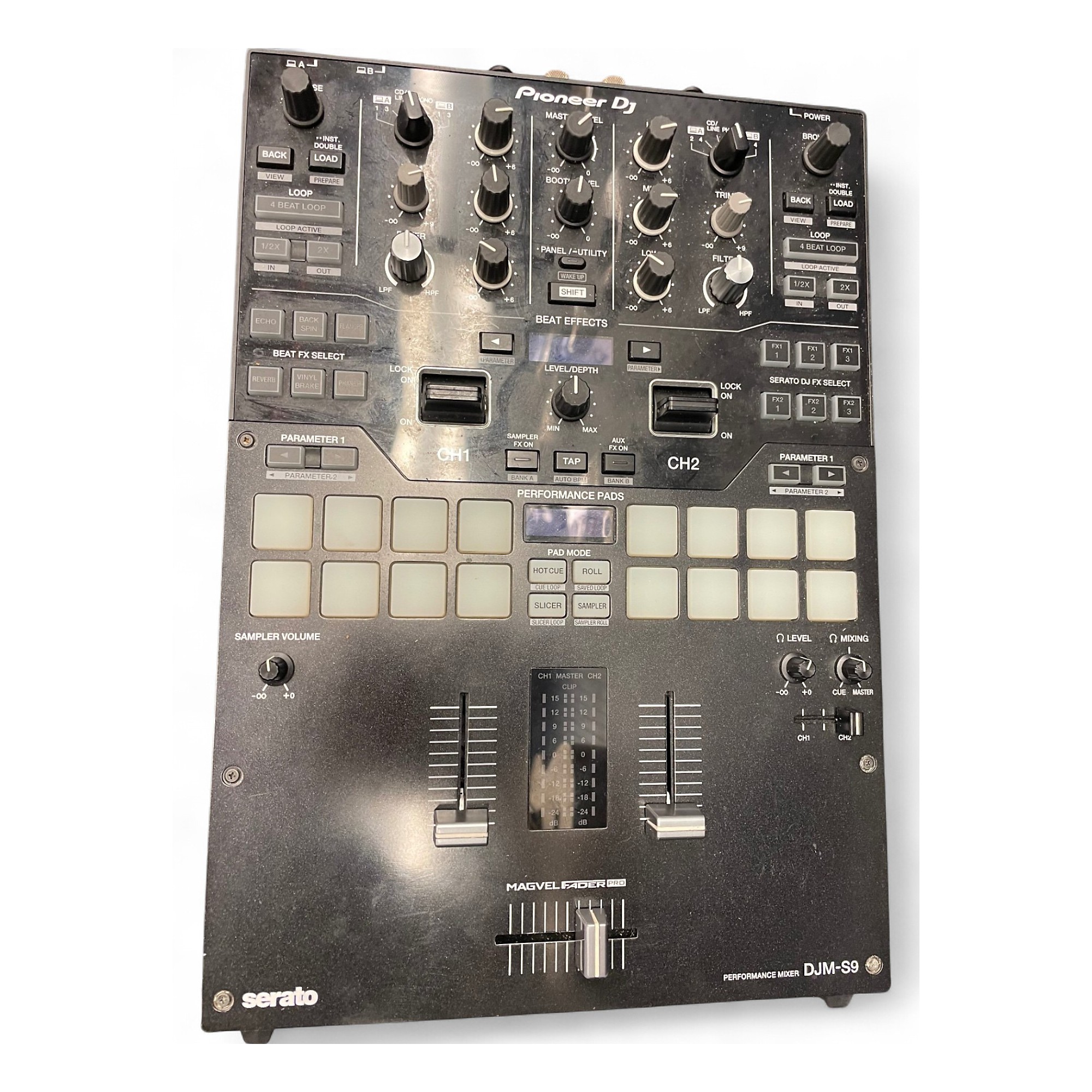 Pioneer DJ MIXER MODEL. DJM-S9. 2017年 Pioneer DJ DJM-S9 2-Channel Serato Battle Mixer | IDJNOW