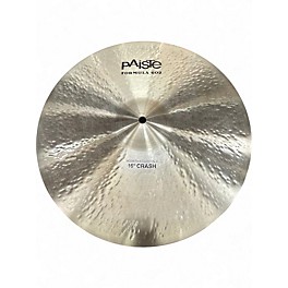 Used Paiste 16in Formula 602 Modern Essentials  Cymbal