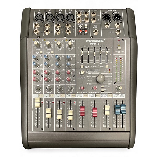 Used Mackie DFX6 Powered Mixer