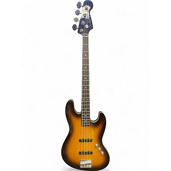 Used Fender Aerodyne Jazz Bass CHOCOLATE BURST Electric Bass Guitar
