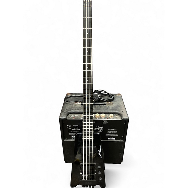 Used Steinberger SPIRIT XT 4 STRING Black Electric Bass