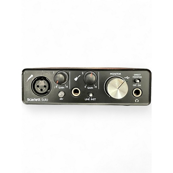 Used Focusrite Scarlett Solo Gen 2 Audio Interface