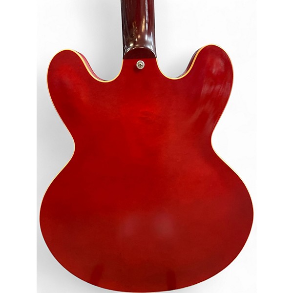 Used 2019 Gibson ES335 Memphis Satin Red Hollow Body Electric Guitar