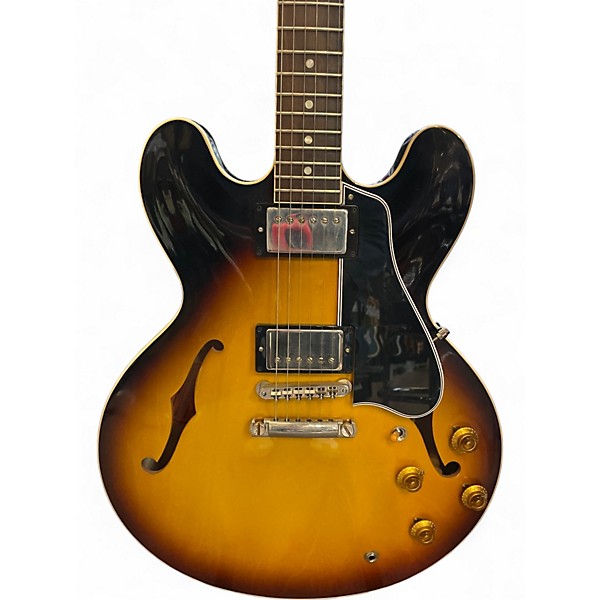 Used Gibson ES335 Memphis 2 Color Sunburst Hollow Body Electric Guitar