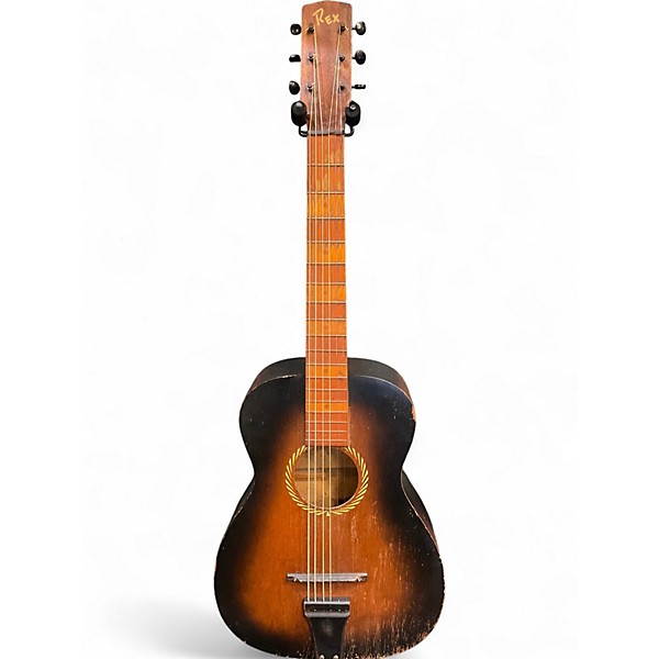 Used Rex  Parlor Vintage Sunburst Acoustic Guitar