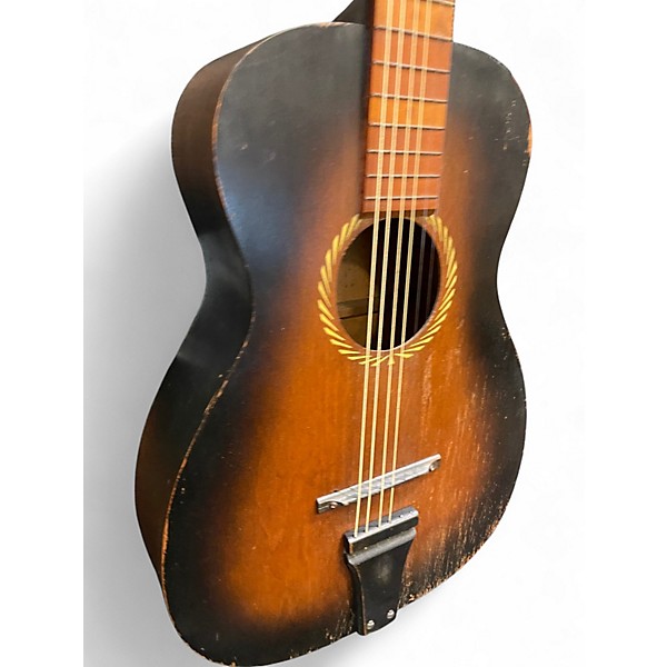 Used Rex  Parlor Vintage Sunburst Acoustic Guitar