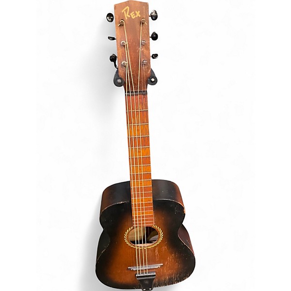 Used Rex  Parlor Vintage Sunburst Acoustic Guitar