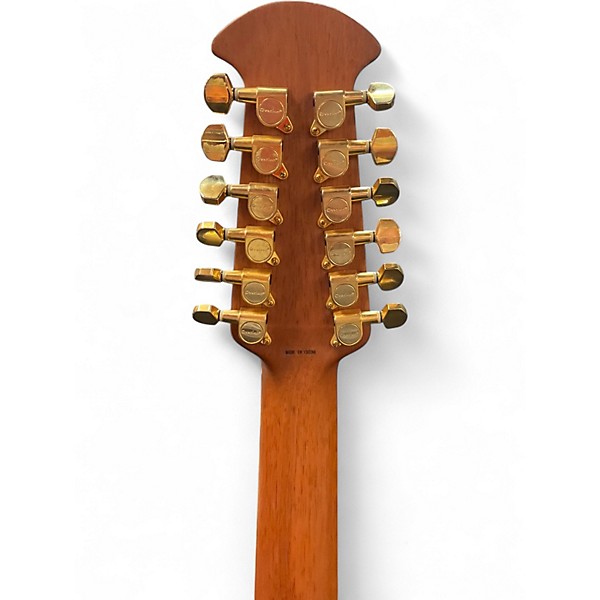 Used Ovation CC245 Celebrity 2 Tone Sunburst 12 String Acoustic Electric Guitar