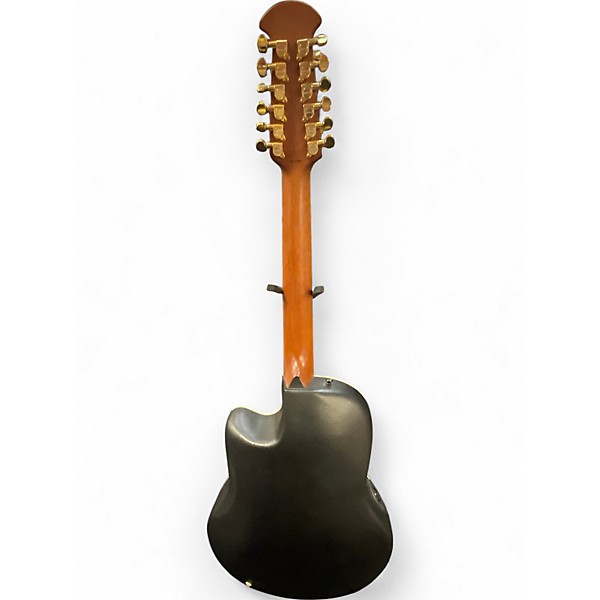 Used Ovation CC245 Celebrity 2 Tone Sunburst 12 String Acoustic Electric Guitar