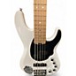 Used Jackson Dave Ellefson Signature CBX 5 String Black and White Electric Bass Guitar