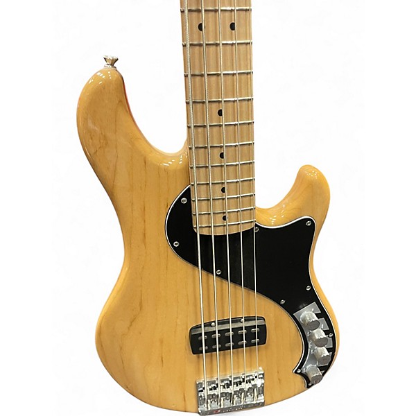 Used 2015 Fender Deluxe Dimension Bass V 5-String Natural Electric Bass Guitar