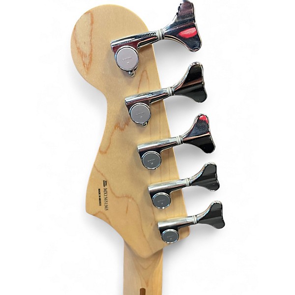 Used 2015 Fender Deluxe Dimension Bass V 5-String Natural Electric Bass Guitar