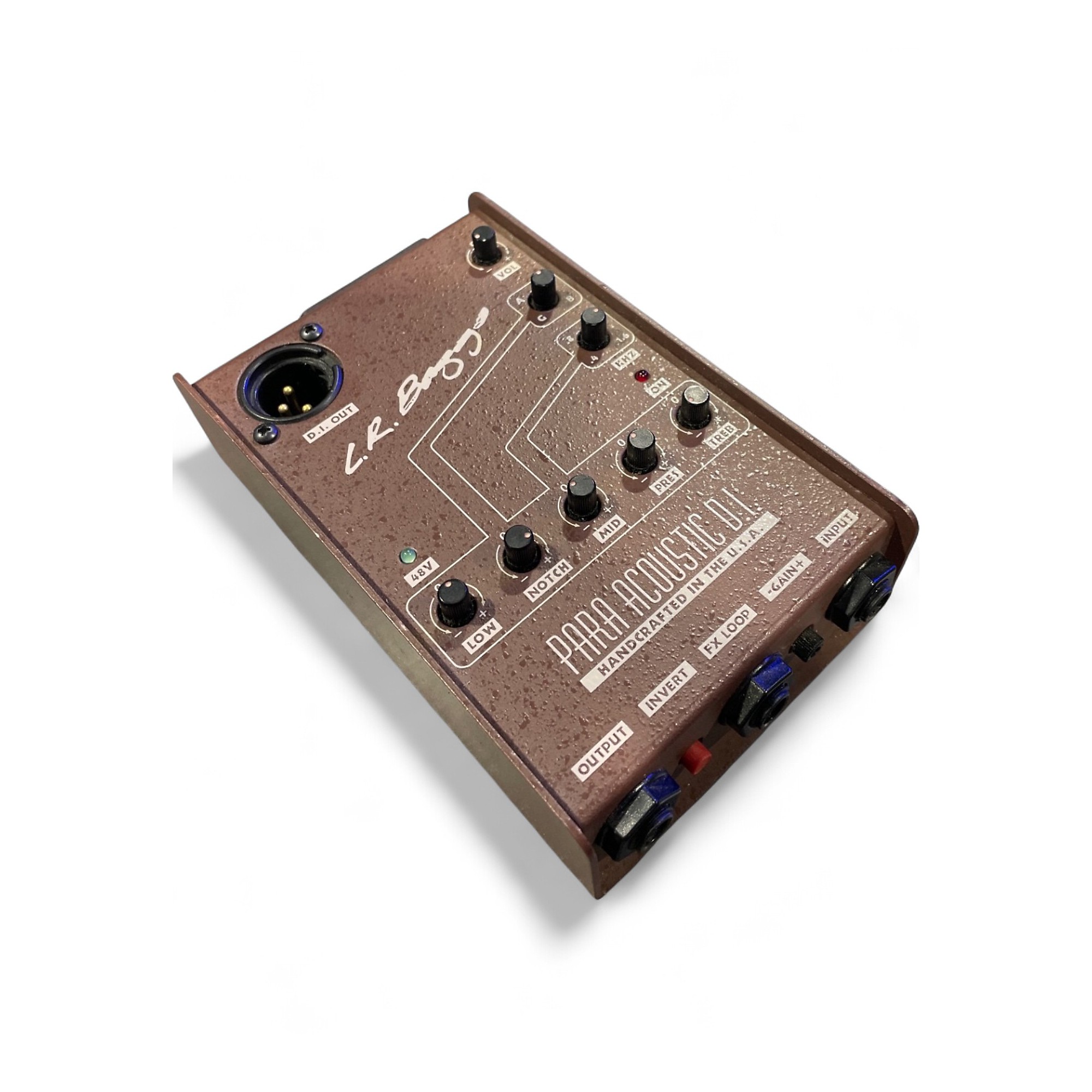 Used LR Baggs Para Acoustic DI Direct Box Pre With EQ Direct