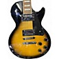 Used Gibson Les Paul Studio Deluxe 2 Color Sunburst Solid Body Electric Guitar