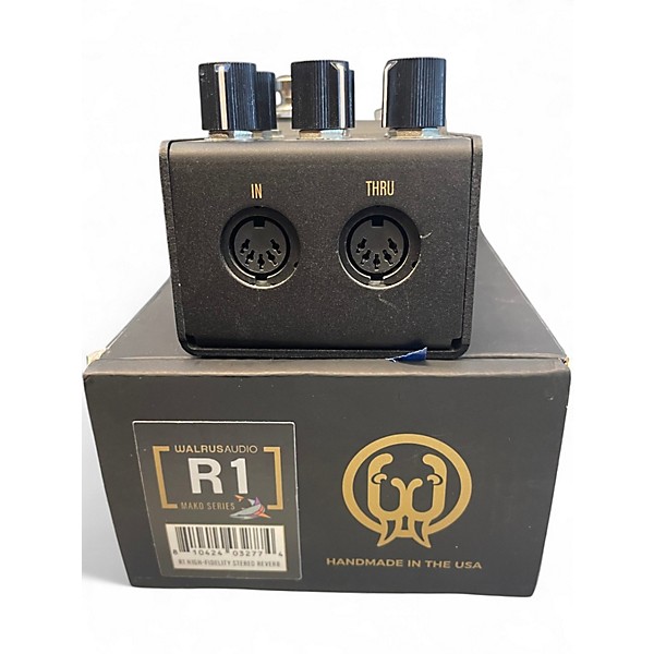 Used Walrus Audio R1 High-Fidelity Stereo Reverb Effect Pedal