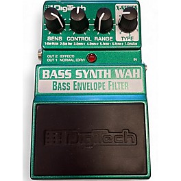Used DigiTech XBW Bass Synth Wah Bass Effect Pedal
