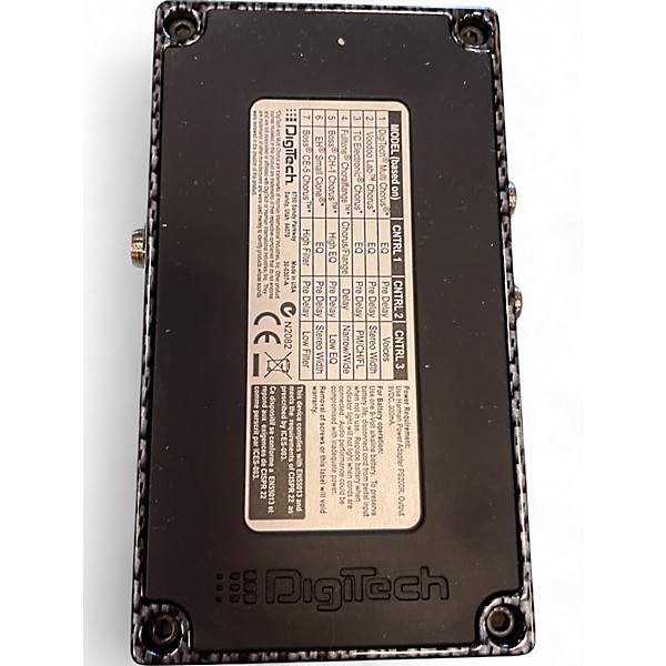 DigiTech CF-7 Chorus Factory 中古品 DigiTech CF7 Chorus Factory Pedal | zZounds