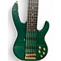 Used Carvin LB76 Green Electric Bass Guitar