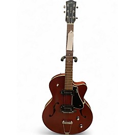 Used Godin 5th Avenue Kingpin II Burgundy Hollow Body Electric Guitar