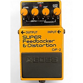 Used BOSS VINTAGE DF2 Super Feedbacker and Distortion Effect Pedal