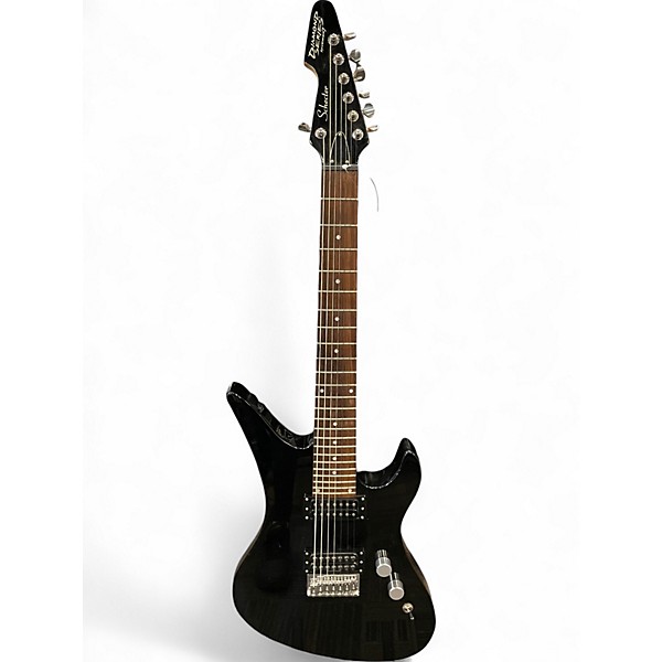 Used Schecter Guitar Research Diamond Series Revenger-7 Black Solid Body Electric Guitar