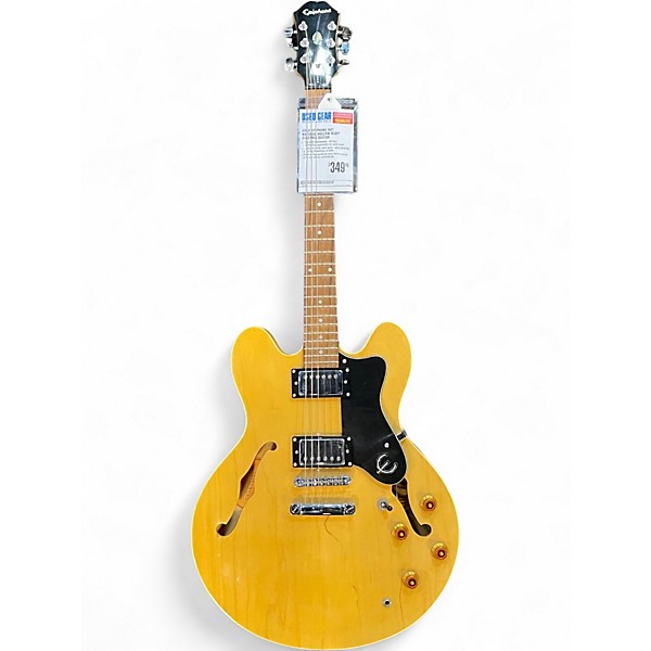 Used Epiphone Dot Natural Hollow Body Electric Guitar