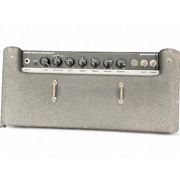 Used Fender Bassbreaker 15W 1x12 Tube Guitar Combo Amp