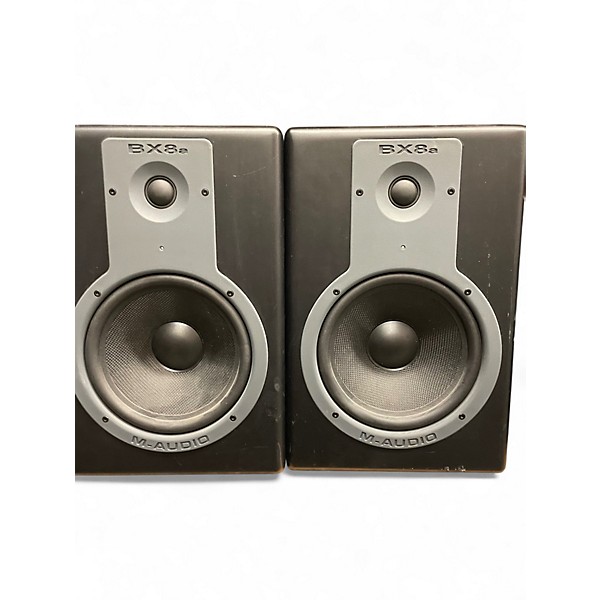 Used M-Audio BX8A Pair Powered Monitor
