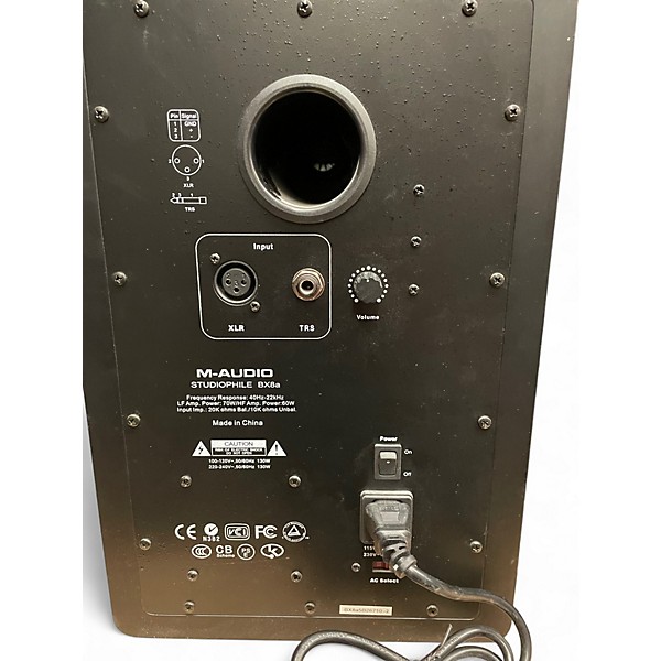 Used M-Audio BX8A Pair Powered Monitor