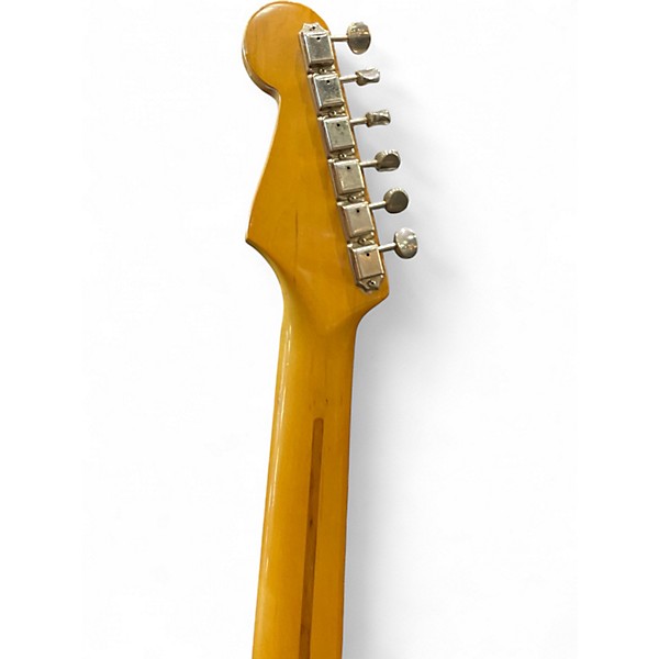 Used Fender LS100 Stratocaster gold Solid Body Electric Guitar