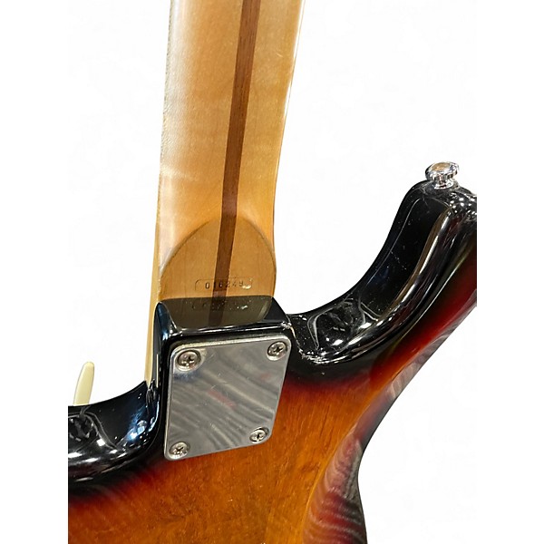 Used Squier Pro Tone Stratocaster sunburst Solid Body Electric Guitar