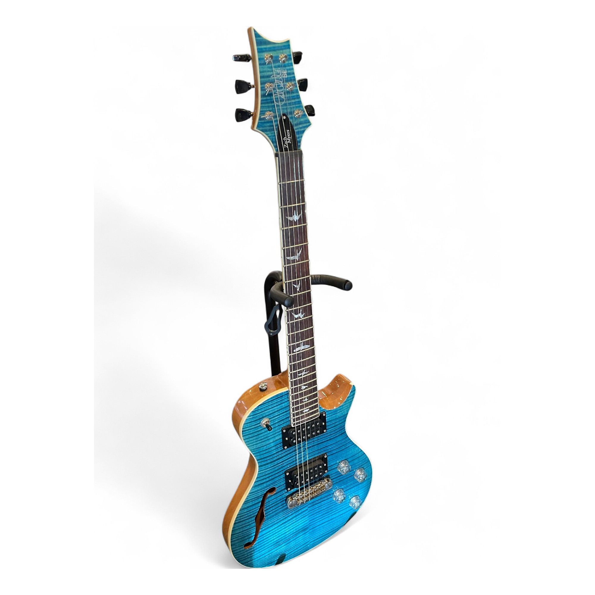 Used PRS Zach Myers Signature SE Blue Solid Body Electric