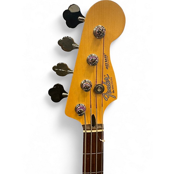 Used Fender Player Jazz Bass Black Electric Bass Guitar