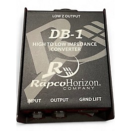Used Rapco Horizon DB-1 HIGHT TO LOW IMPEDENCE CONVERTER Direct Box