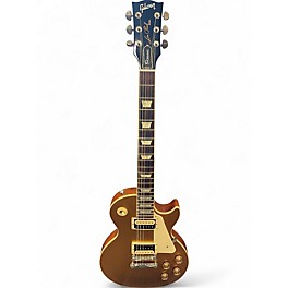 Used Gibson Les Paul Classic Gold Top Solid Body Electric Guitar