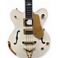 Used Gretsch Guitars G6136B-TP-AWT Aged White Electric Bass Guitar