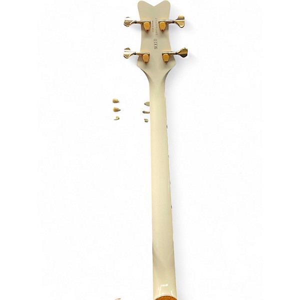 Used Gretsch Guitars G6136B-TP-AWT Aged White Electric Bass Guitar
